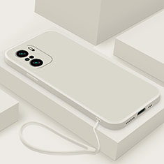 Coque Ultra Fine Silicone Souple 360 Degres Housse Etui YK7 pour Xiaomi Mi 11X 5G Blanc