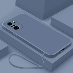 Coque Ultra Fine Silicone Souple 360 Degres Housse Etui YK7 pour Xiaomi Mi 11X 5G Gris Lavende