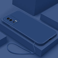 Coque Ultra Fine Silicone Souple 360 Degres Housse Etui YK7 pour Xiaomi Poco F5 Pro 5G Bleu