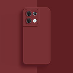 Coque Ultra Fine Silicone Souple 360 Degres Housse Etui YK7 pour Xiaomi Redmi Note 13 5G Rouge