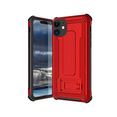 Coque Ultra Fine Silicone Souple 360 Degres Housse Etui Z01 pour Apple iPhone 11 Rouge