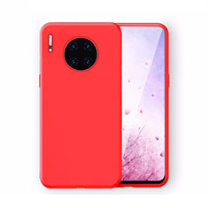 Coque Ultra Fine Silicone Souple 360 Degres Housse Etui Z04 pour Huawei Mate 30 Pro 5G Rouge