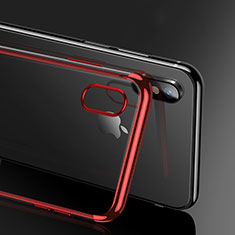 Coque Ultra Fine Silicone Souple 360 Degres R02 pour Apple iPhone Xs Max Rouge