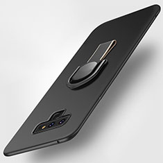 Coque Ultra Fine Silicone Souple avec Support Bague Anneau Aimante pour Samsung Galaxy Note 9 Noir