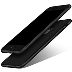 Coque Ultra Fine Silicone Souple et Support Bague Anneau pour Apple iPhone 6 Noir