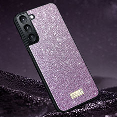 Coque Ultra Fine Silicone Souple Housse Etui A01 pour Samsung Galaxy S21 5G Violet