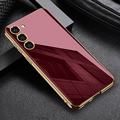 Coque Ultra Fine Silicone Souple Housse Etui AC1 pour Samsung Galaxy S21 5G Rouge