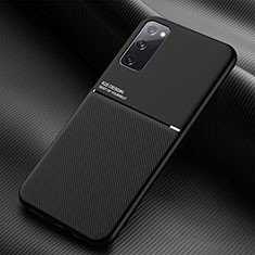 Coque Ultra Fine Silicone Souple Housse Etui avec Aimante Magnetique pour Samsung Galaxy S20 FE (2022) 5G Noir