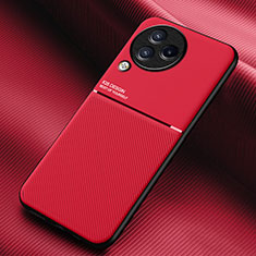 Coque Ultra Fine Silicone Souple Housse Etui avec Aimante Magnetique pour Xiaomi Civi 3 5G Rouge