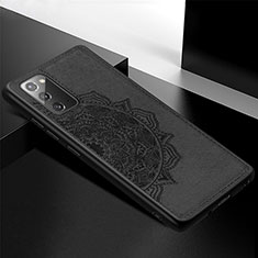 Coque Ultra Fine Silicone Souple Housse Etui avec Aimante Magnetique S04D pour Samsung Galaxy Note 20 5G Noir