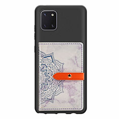 Coque Ultra Fine Silicone Souple Housse Etui avec Aimante Magnetique S05D pour Samsung Galaxy Note 10 Lite Rouge