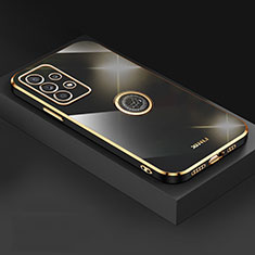 Coque Ultra Fine Silicone Souple Housse Etui avec Support Bague Anneau Aimante Magnetique XL2 pour Samsung Galaxy A33 5G Noir