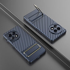Coque Ultra Fine Silicone Souple Housse Etui avec Support KC3 pour OnePlus 11R 5G Bleu