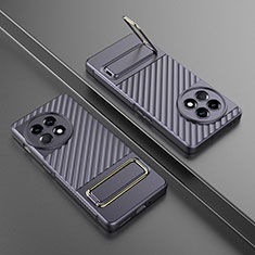 Coque Ultra Fine Silicone Souple Housse Etui avec Support KC3 pour OnePlus 11R 5G Violet Clair