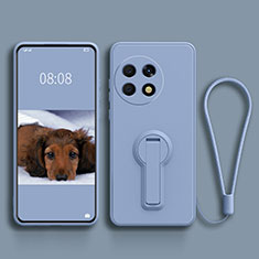 Coque Ultra Fine Silicone Souple Housse Etui avec Support pour OnePlus 11R 5G Gris Lavende