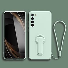 Coque Ultra Fine Silicone Souple Housse Etui avec Support pour Xiaomi Redmi Note 8 (2021) Pastel Vert