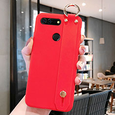 Coque Ultra Fine Silicone Souple Housse Etui C01 pour Huawei Honor V20 Rouge