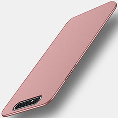 Coque Ultra Fine Silicone Souple Housse Etui C01 pour Samsung Galaxy A80 Or Rose