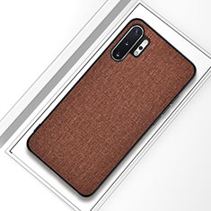 Coque Ultra Fine Silicone Souple Housse Etui C01 pour Samsung Galaxy Note 10 Plus 5G Marron