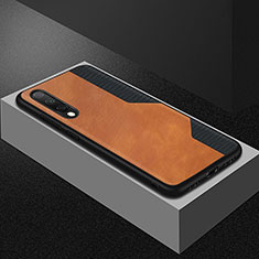 Coque Ultra Fine Silicone Souple Housse Etui C01 pour Xiaomi Mi A3 Orange