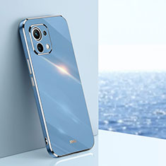 Coque Ultra Fine Silicone Souple Housse Etui C03 pour Xiaomi Mi 11 Lite 5G Bleu