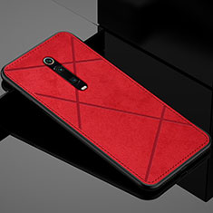 Coque Ultra Fine Silicone Souple Housse Etui C03 pour Xiaomi Mi 9T Pro Rouge