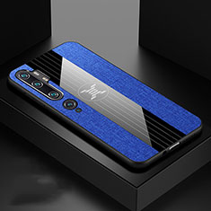 Coque Ultra Fine Silicone Souple Housse Etui C03 pour Xiaomi Mi Note 10 Bleu