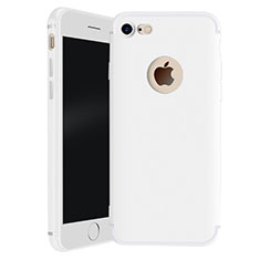 Coque Ultra Fine Silicone Souple Housse Etui H01 pour Apple iPhone SE (2020) Blanc