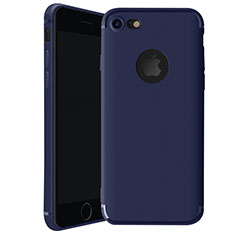 Coque Ultra Fine Silicone Souple Housse Etui H01 pour Apple iPhone SE (2020) Bleu