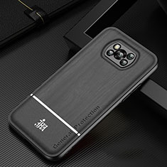 Coque Ultra Fine Silicone Souple Housse Etui JM1 pour Xiaomi Poco X3 Pro Noir