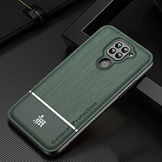 Coque Ultra Fine Silicone Souple Housse Etui JM1 pour Xiaomi Redmi Note 9 Vert