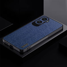 Coque Ultra Fine Silicone Souple Housse Etui PB1 pour Huawei Honor 90 Lite 5G Bleu