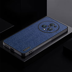 Coque Ultra Fine Silicone Souple Housse Etui PB1 pour Huawei Honor Magic5 Pro 5G Bleu