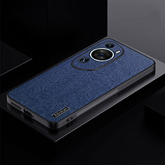 Coque Ultra Fine Silicone Souple Housse Etui PB1 pour Huawei P60 Art Bleu