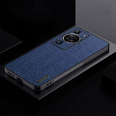 Coque Ultra Fine Silicone Souple Housse Etui PB1 pour Huawei P60 Bleu
