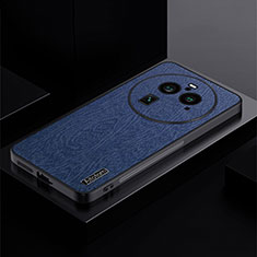 Coque Ultra Fine Silicone Souple Housse Etui PB1 pour Oppo Find X6 5G Bleu