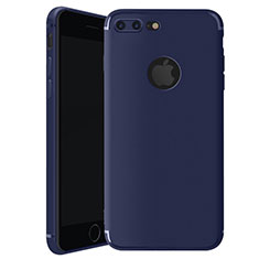 Coque Ultra Fine Silicone Souple Housse Etui S01 pour Apple iPhone 7 Plus Bleu
