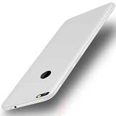 Coque Ultra Fine Silicone Souple Housse Etui S01 pour Huawei Enjoy 7 Blanc