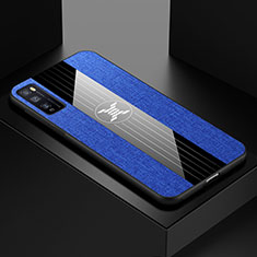 Coque Ultra Fine Silicone Souple Housse Etui S01 pour Huawei Enjoy Z 5G Bleu