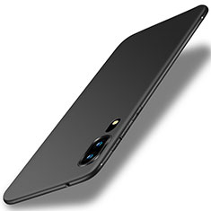 Coque Ultra Fine Silicone Souple Housse Etui S01 pour Huawei P20 Noir