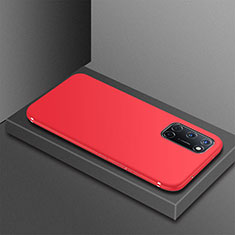 Coque Ultra Fine Silicone Souple Housse Etui S01 pour Oppo A52 Rouge