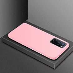 Coque Ultra Fine Silicone Souple Housse Etui S01 pour Oppo A72 Rose