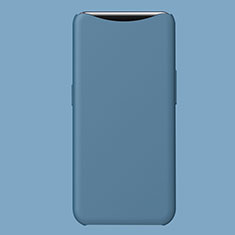 Coque Ultra Fine Silicone Souple Housse Etui S01 pour Oppo Find X Super Flash Edition Bleu