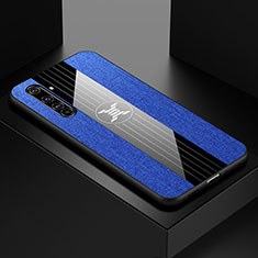 Coque Ultra Fine Silicone Souple Housse Etui S01 pour Realme X50 Pro 5G Bleu