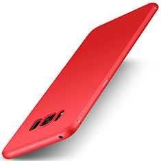 Coque Ultra Fine Silicone Souple Housse Etui S01 pour Samsung Galaxy S8 Plus Rouge