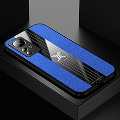Coque Ultra Fine Silicone Souple Housse Etui S01 pour Xiaomi Mi 12 5G Bleu