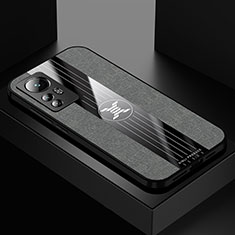 Coque Ultra Fine Silicone Souple Housse Etui S01 pour Xiaomi Mi 12 5G Gris