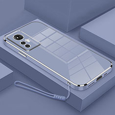 Coque Ultra Fine Silicone Souple Housse Etui S01 pour Xiaomi Mi 12T 5G Gris Lavende