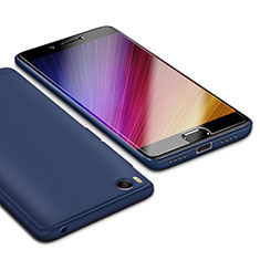 Coque Ultra Fine Silicone Souple Housse Etui S01 pour Xiaomi Mi 5 Bleu