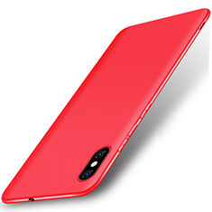 Coque Ultra Fine Silicone Souple Housse Etui S01 pour Xiaomi Mi 8 Pro Global Version Rouge